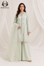 Floral Chikan Kari Suit