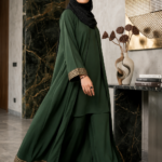 Emerald Green Abaya