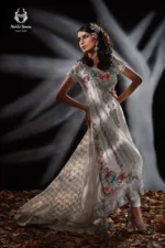 Bridal Ivory White Long Gown