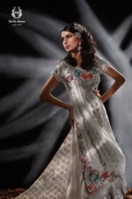 Bridal Ivory White Long Gown - Image 2